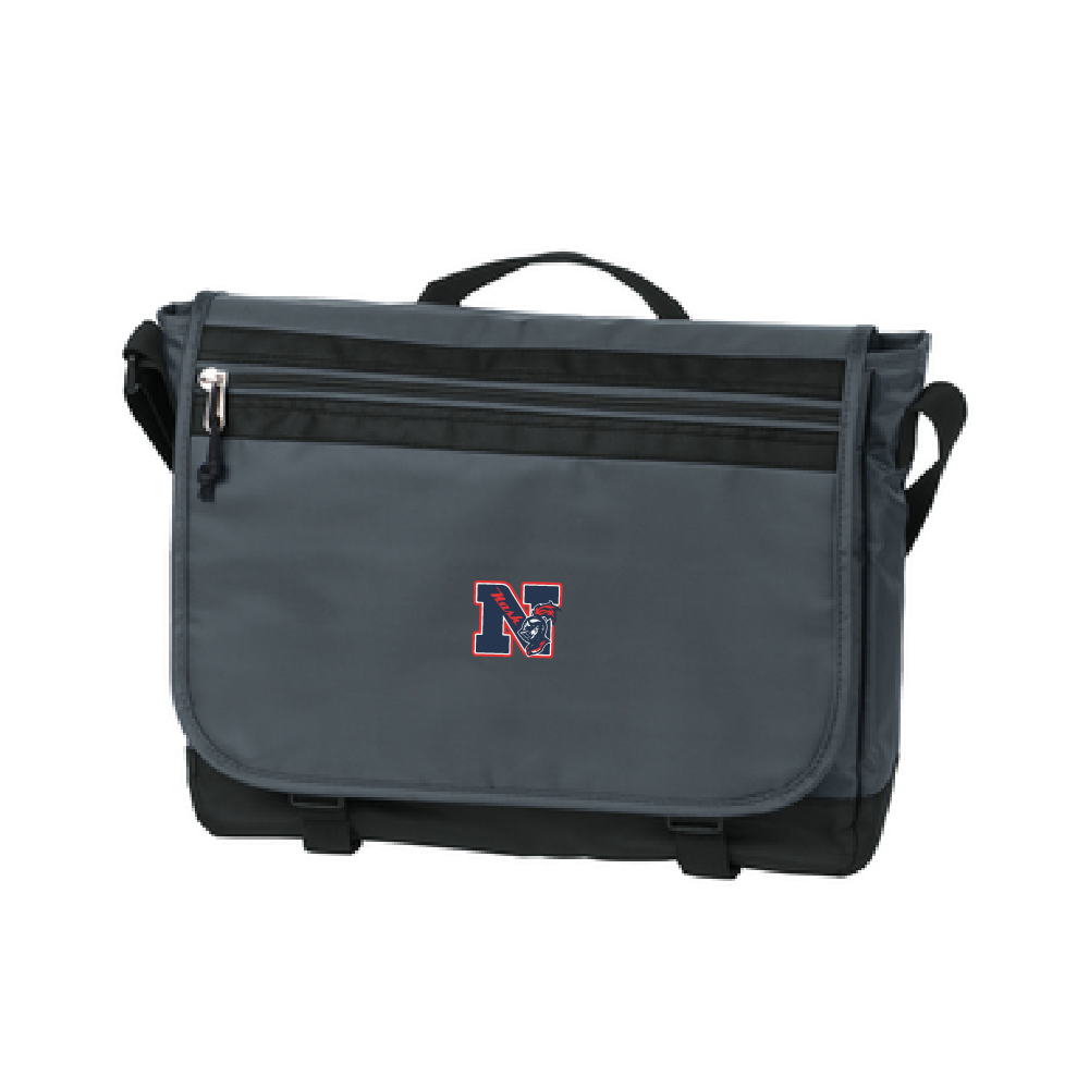 Nash Nailhead Messenger Bag