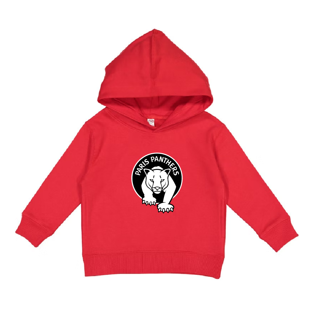 Paris Toddler Pullover Fleece Hoodie