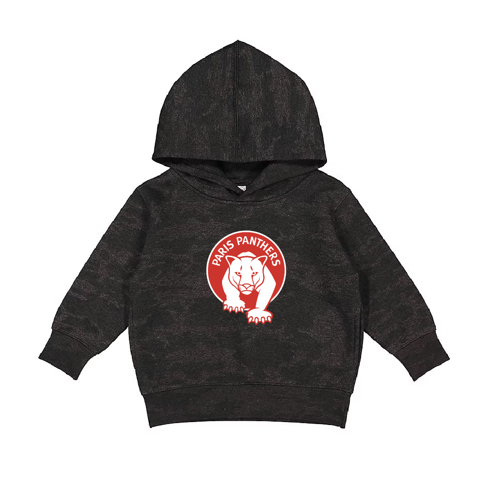 Paris Toddler Pullover Fleece Hoodie