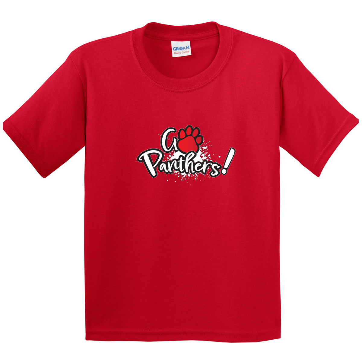 Paris School YOUTH Splatter Art Go Panthers T (2 colors)