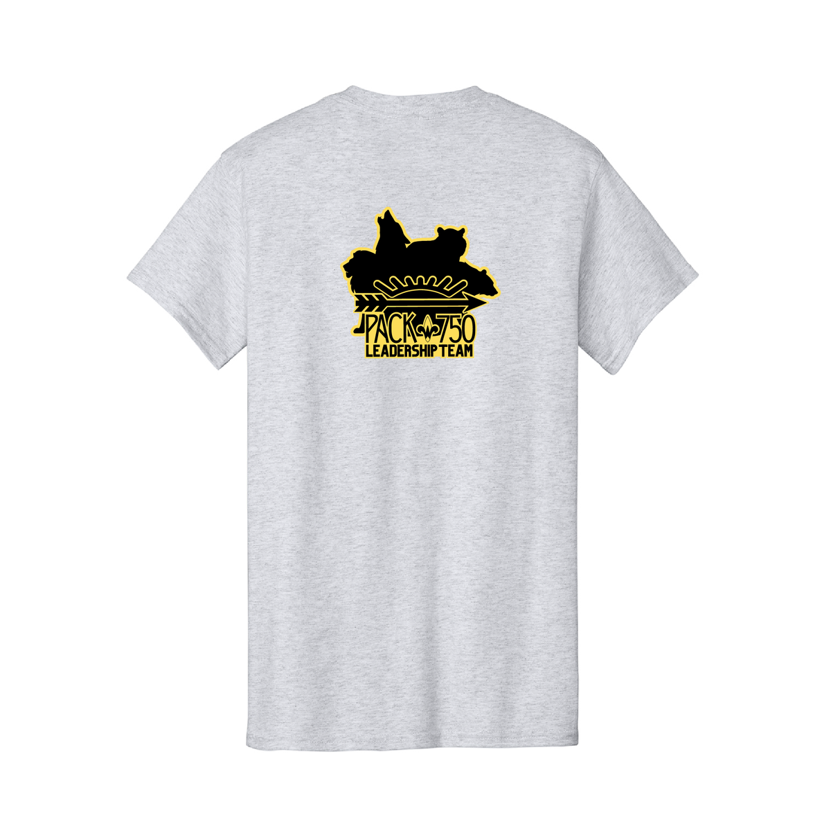 Pack 750 Leadership Team Adult Essential T-Shirt (3 colors)
