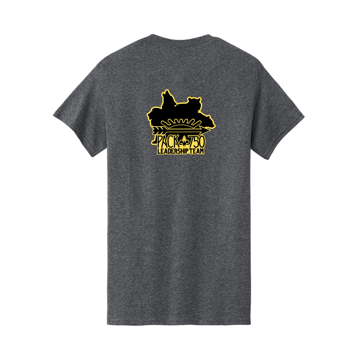 Pack 750 Leadership Team Adult Essential T-Shirt (3 colors)