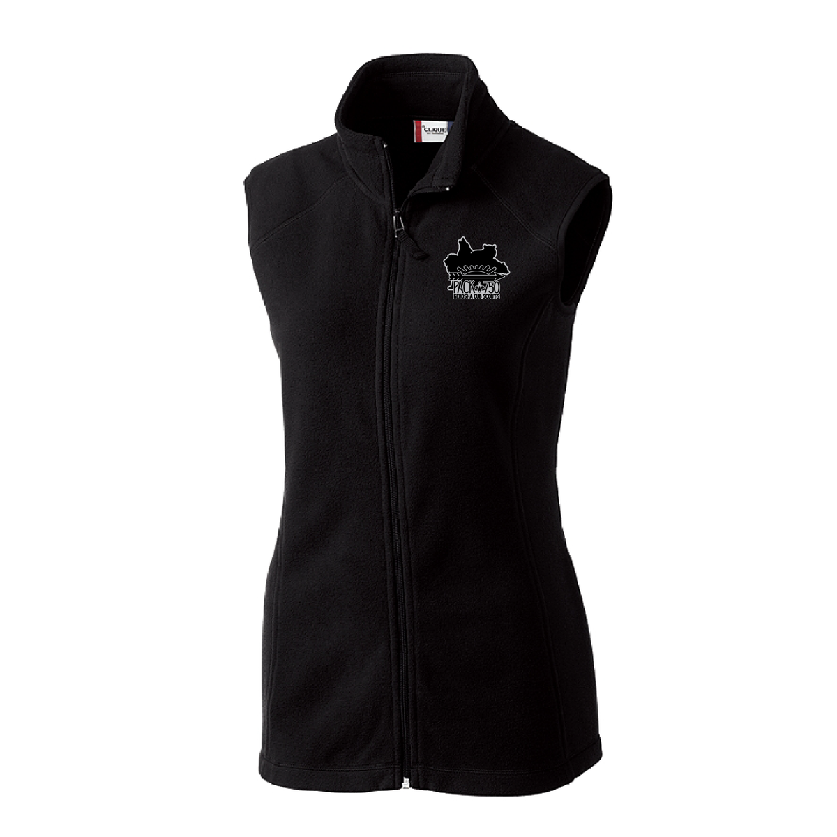 Pack 750 Ladies Summit Full Zip Microfleece Vest