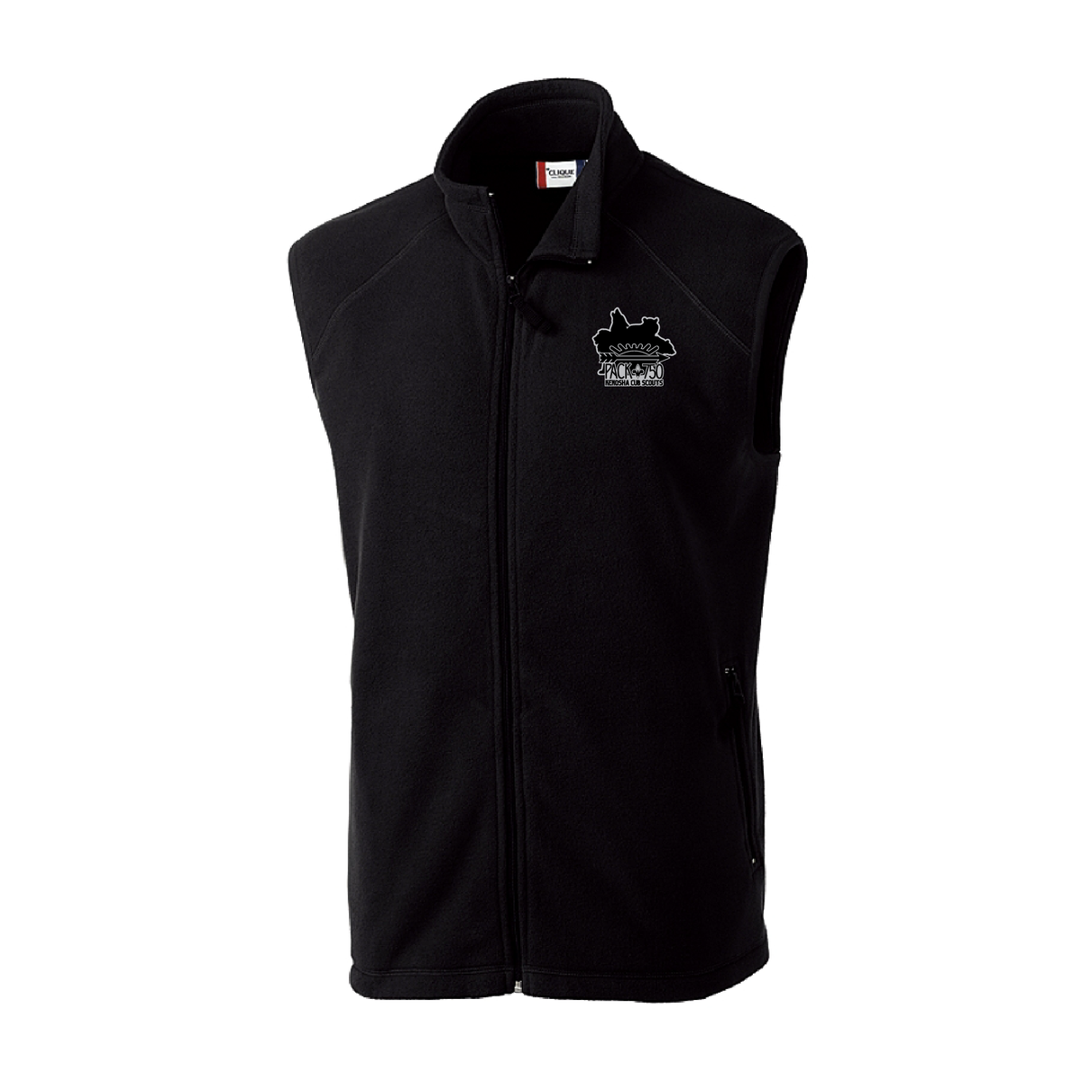 Pack 750 Adult Summit Full Zip Microfleece Vest