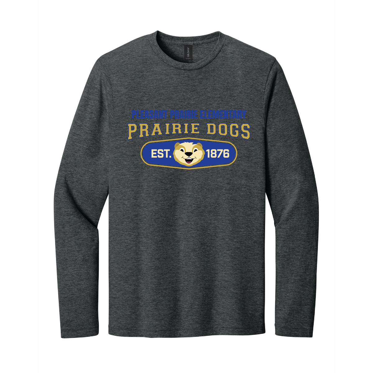 Pleasant Prairie Prairie Dogs Original Adult Softstyle Long Sleeve Tee