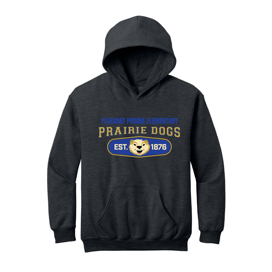 Pleasant Prairie Prairie Dogs Original YOUTH Softstyle Hoodie