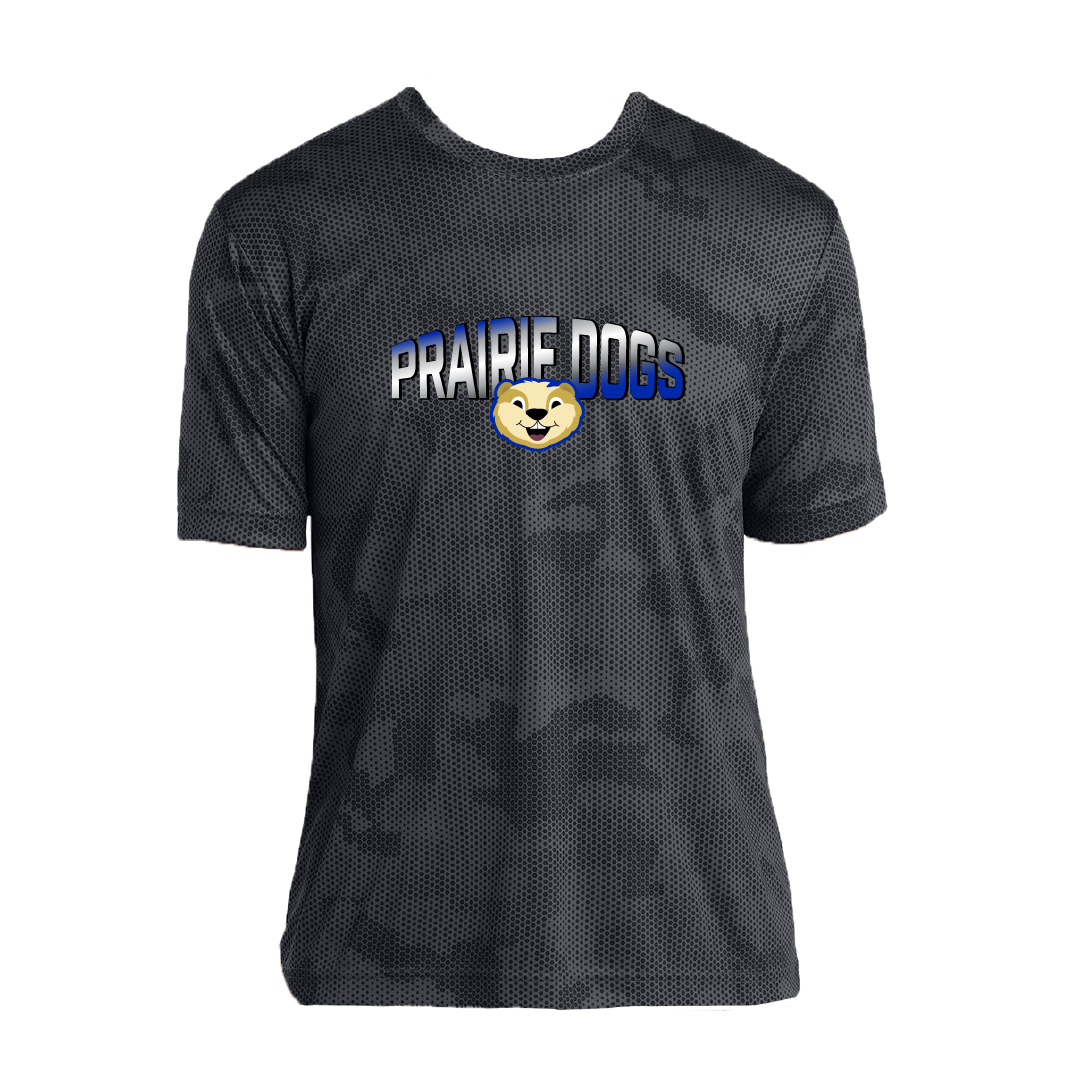 Pleasant Prairie Prairie Dogs Adult CamoHex Tee