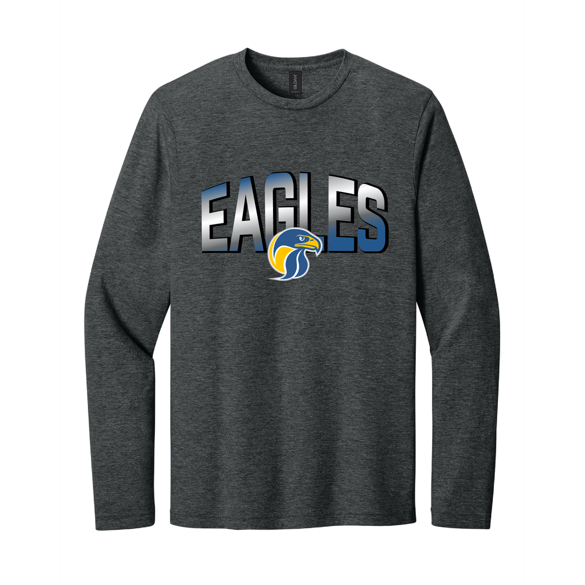 Prairie Lane Eagles Adult Softstyle Long Sleeve Tee
