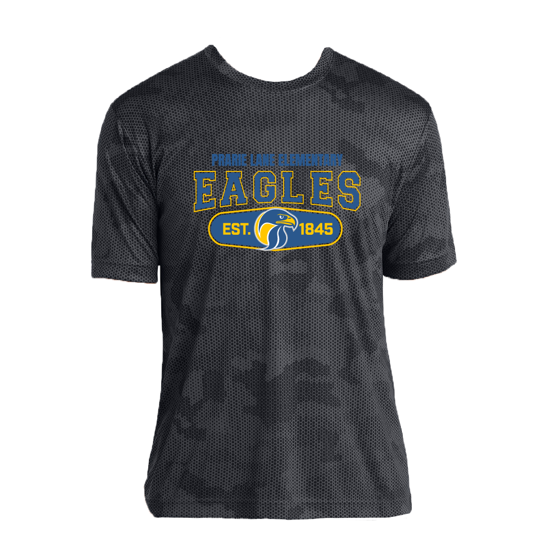 Prairie Lane Eagles Original YOUTH CamoHex Tee
