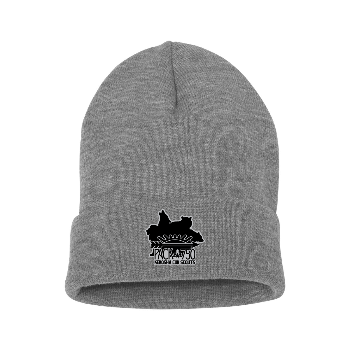 Pack 750 Adult Cuffed Knit Beanie (2 colors)