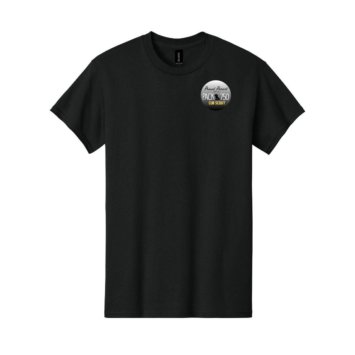 Pack 750 Adult Essential T-Shirt - Proud Parent (3 colors)