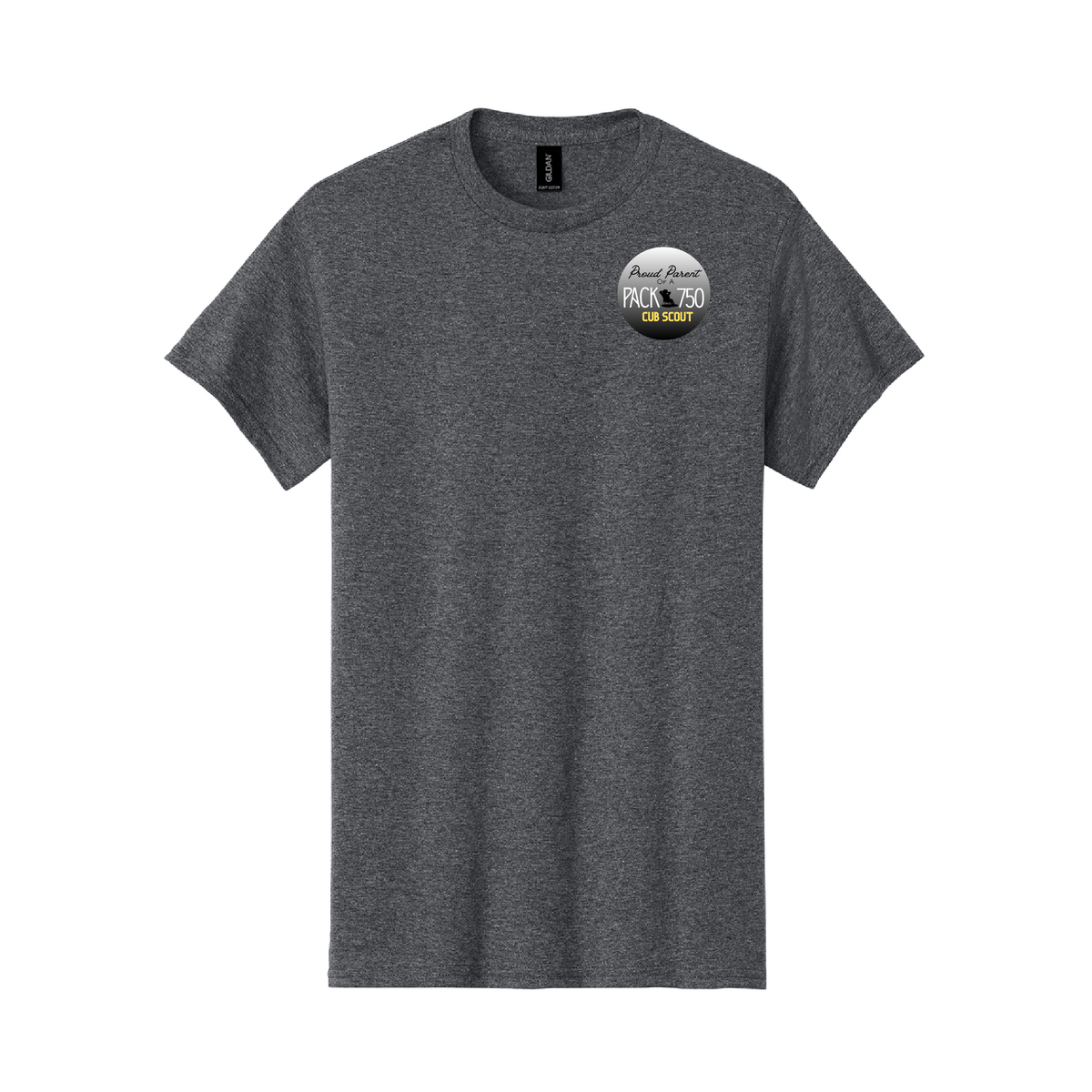 Pack 750 Adult Essential T-Shirt - Proud Parent (3 colors)