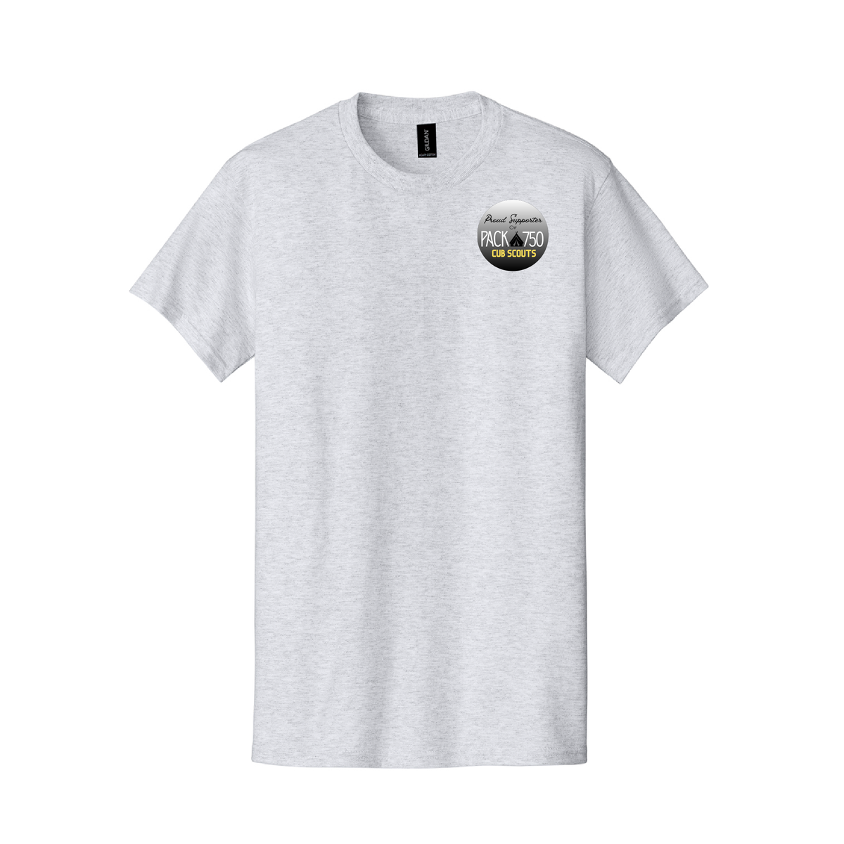 Pack 750 Adult Essential T-Shirt - Proud Supporter (3 colors)