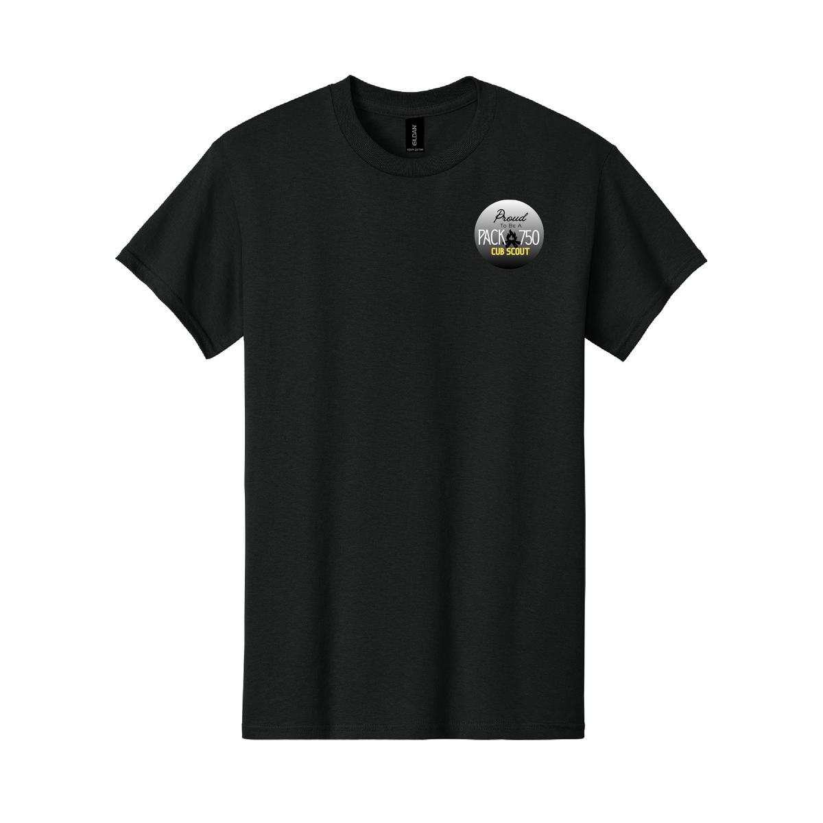 Pack 750 Adult Essential T-Shirt - Proud to be a Scout (4 colors)