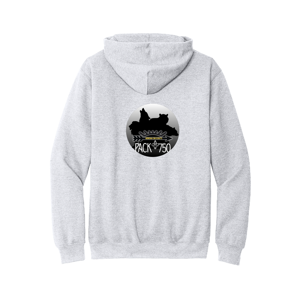 Pack 750 Adult Softstyle Hoodie - Proud Supporter (3 colors)