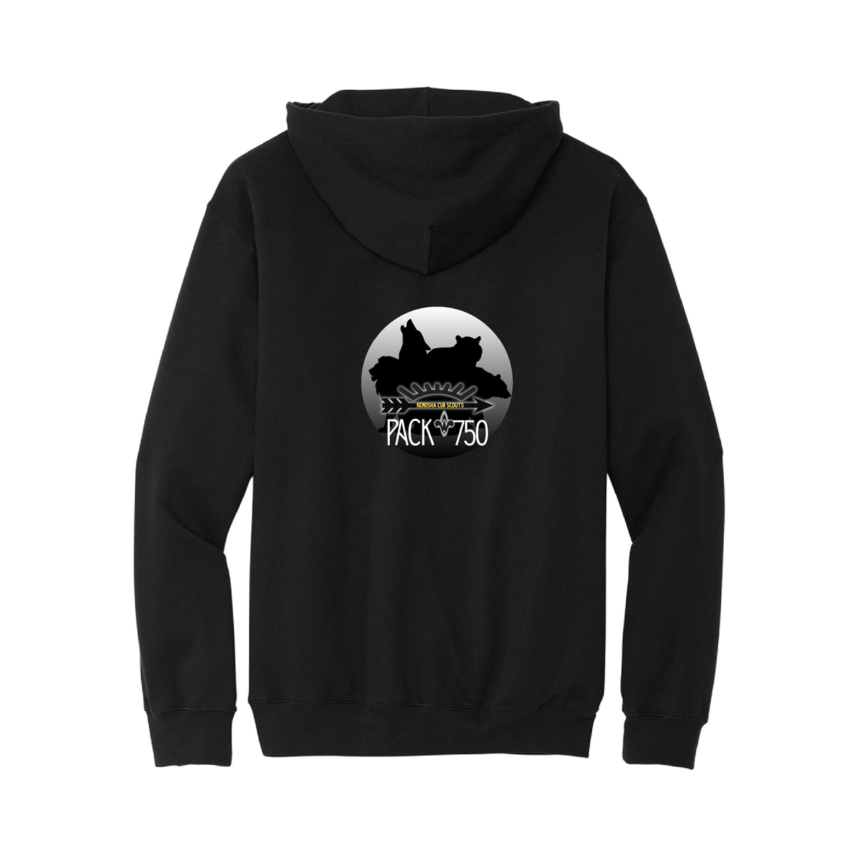 Pack 750 Adult Softstyle Hoodie - Proud Supporter (3 colors)