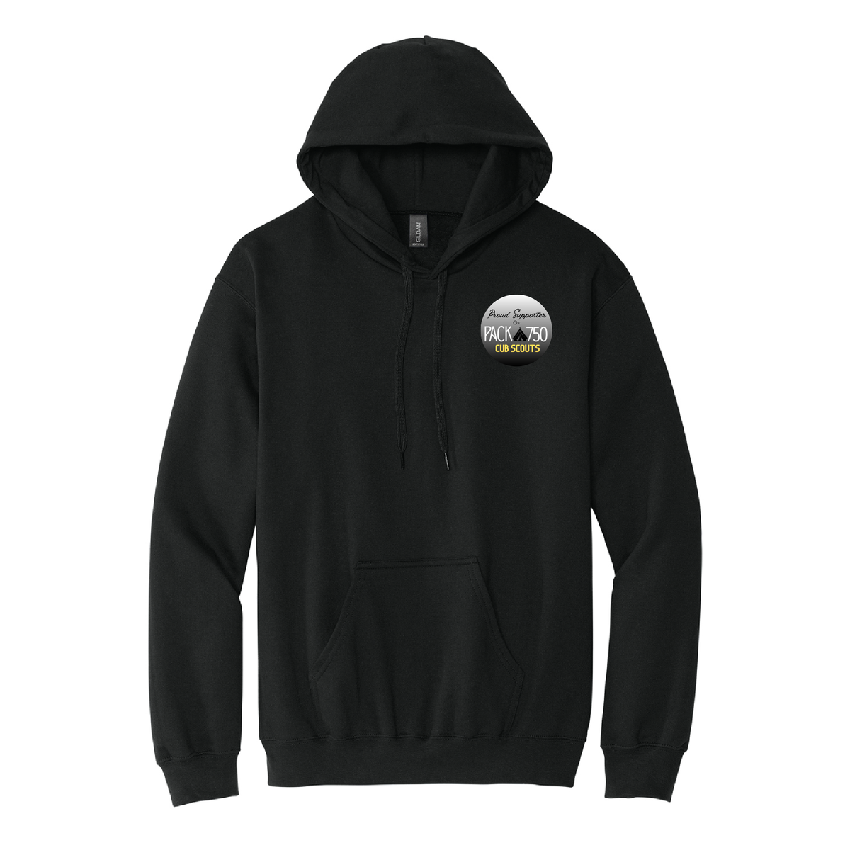 Pack 750 Adult Softstyle Hoodie - Proud Supporter (3 colors)