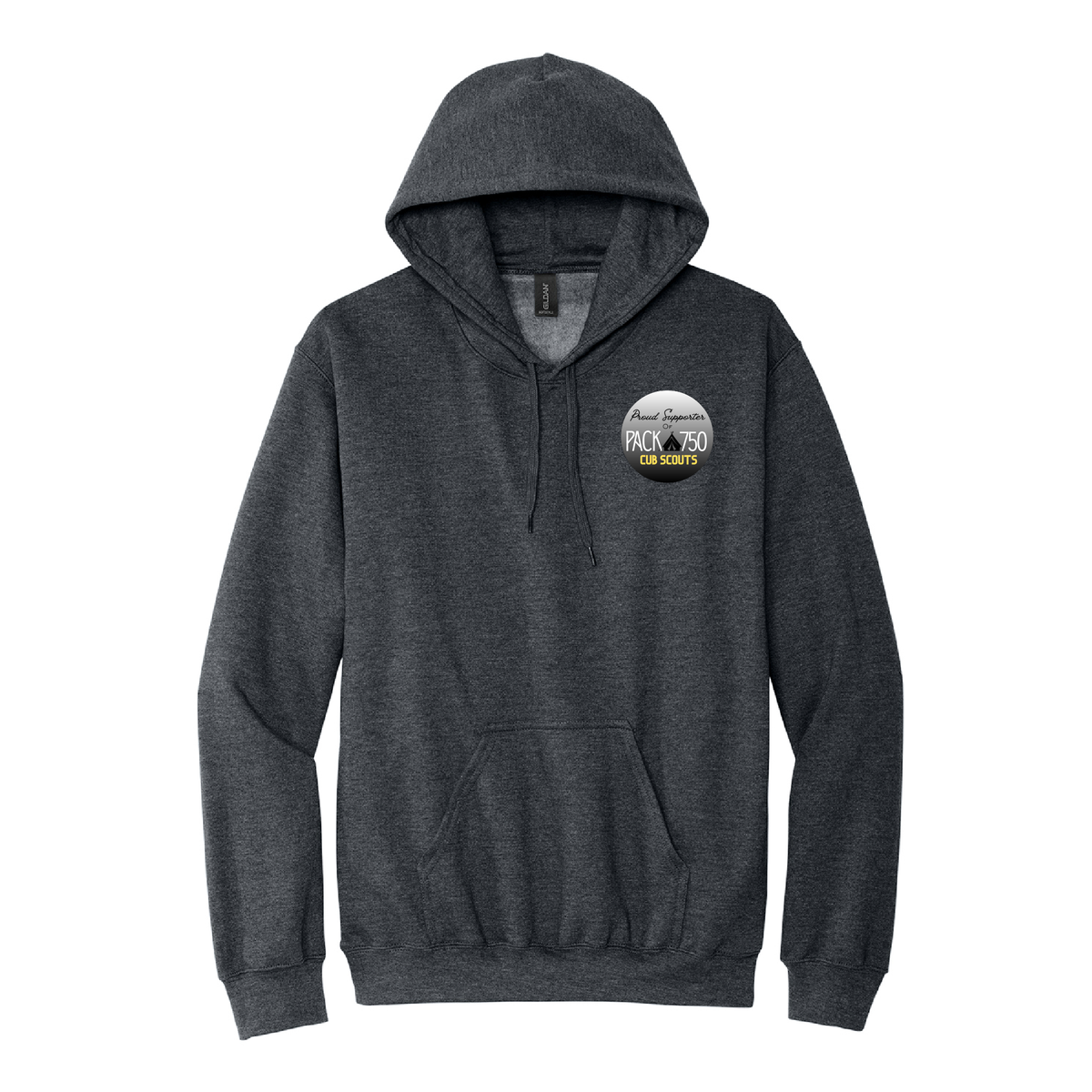Pack 750 Adult Softstyle Hoodie - Proud Supporter (3 colors)