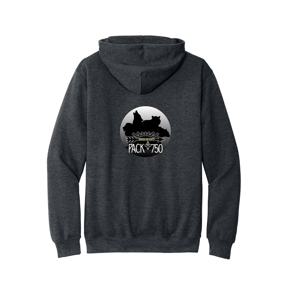 Pack 750 Adult Softstyle Hoodie - Proud Supporter (3 colors)