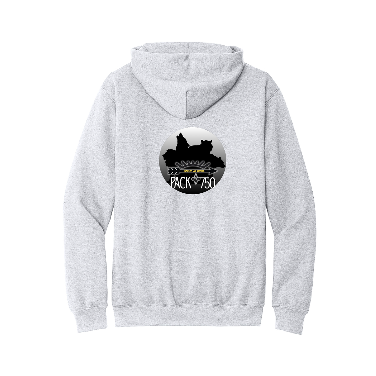 Pack 750 Adult Softstyle Hoodie - Proud to be a Scout (4 colors)