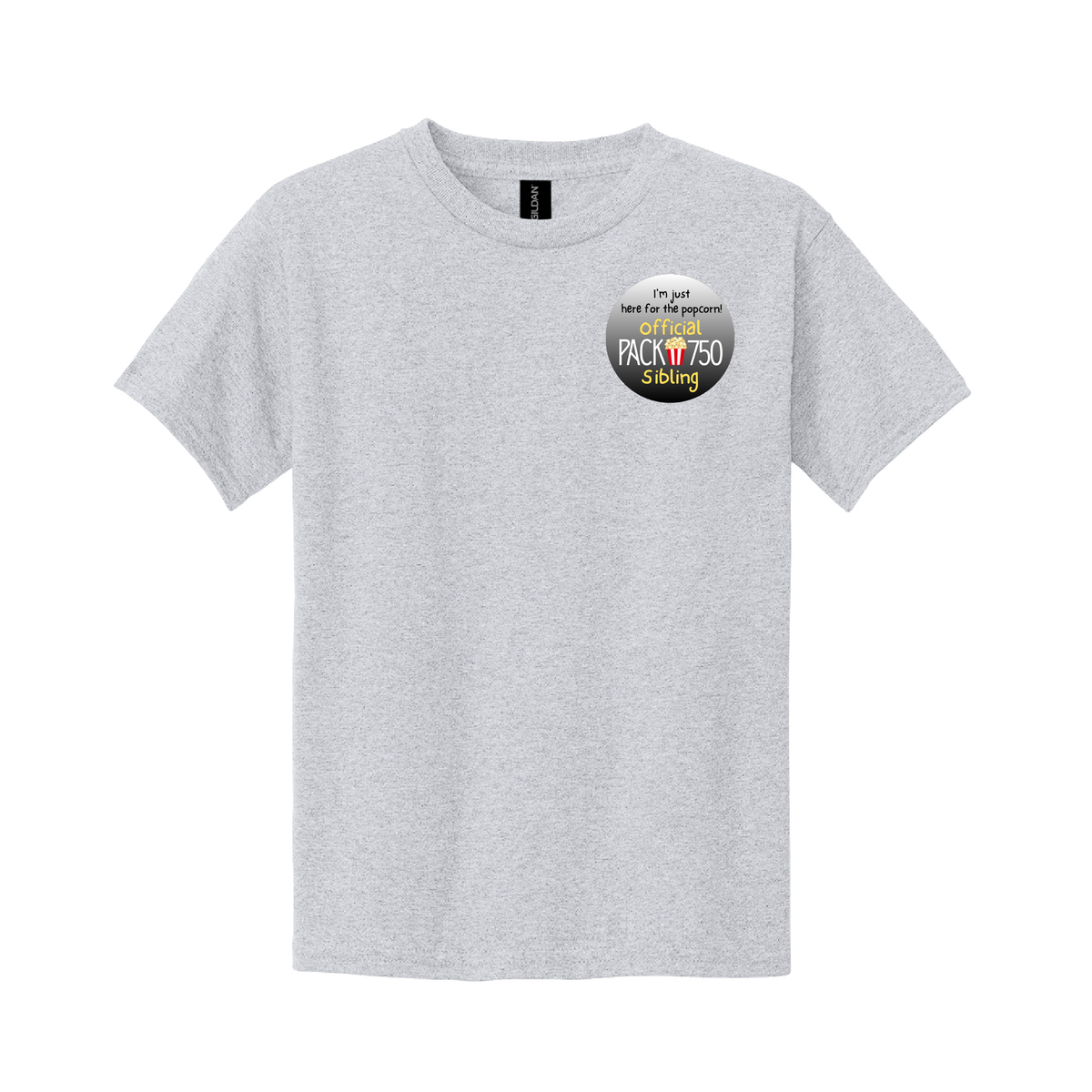 Pack 750 YOUTH Essential T-Shirt - Proud Sibling (3 colors)