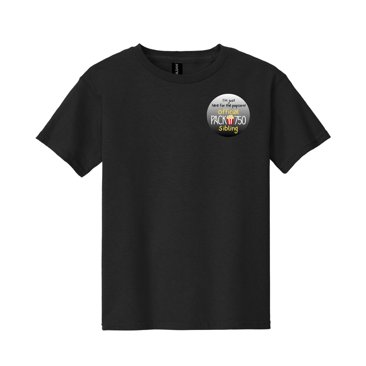 Pack 750 YOUTH Essential T-Shirt - Proud Sibling (3 colors)