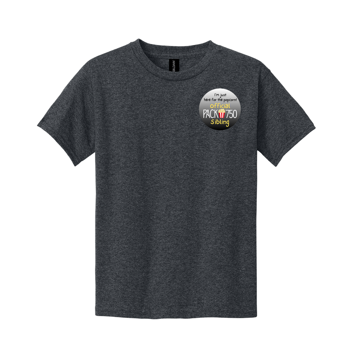 Pack 750 YOUTH Essential T-Shirt - Proud Sibling (3 colors)