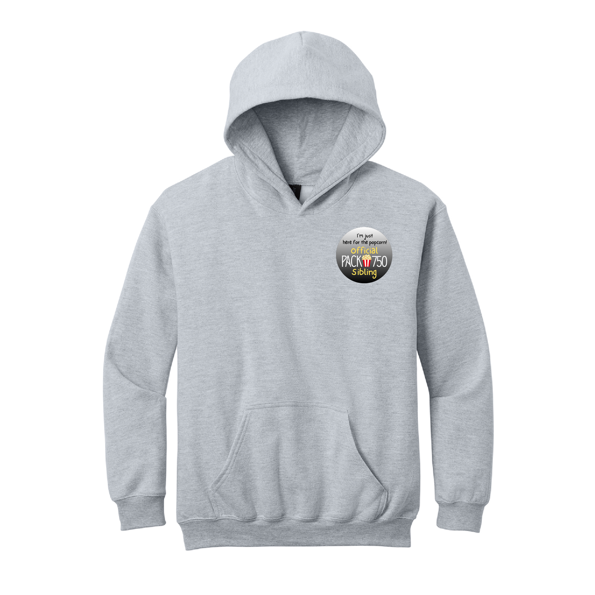 Pack 750 YOUTH Softstyle Hoodie - Proud Sibling (3 colors)