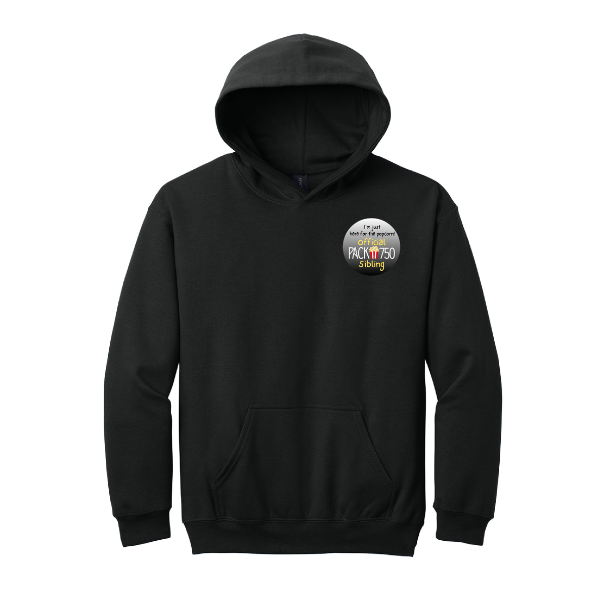 Pack 750 YOUTH Softstyle Hoodie - Proud Sibling (3 colors)