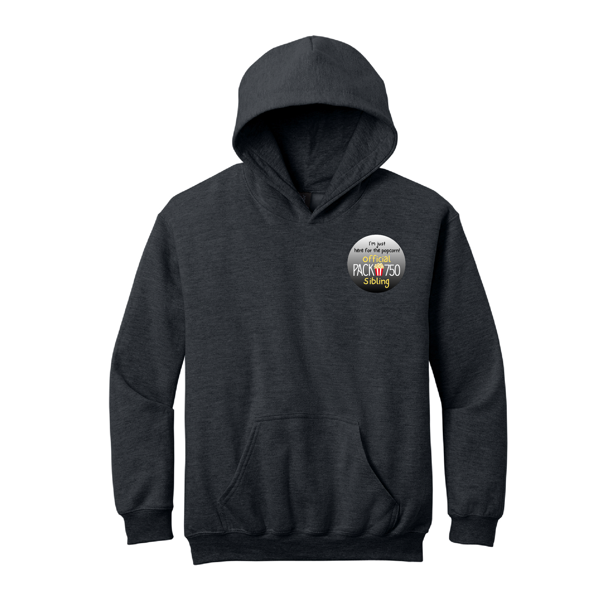 Pack 750 YOUTH Softstyle Hoodie - Proud Sibling (3 colors)