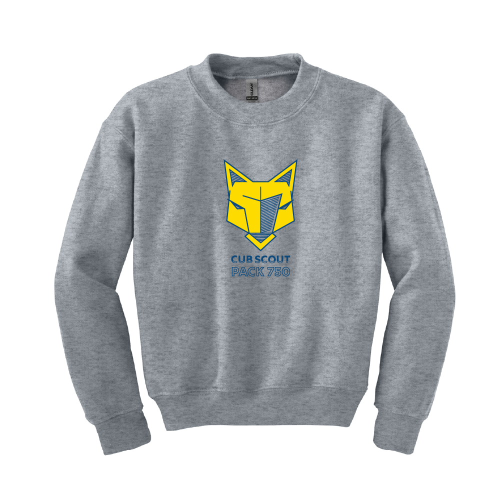 Pack 750 YOUTH Crew Sweatshirt
