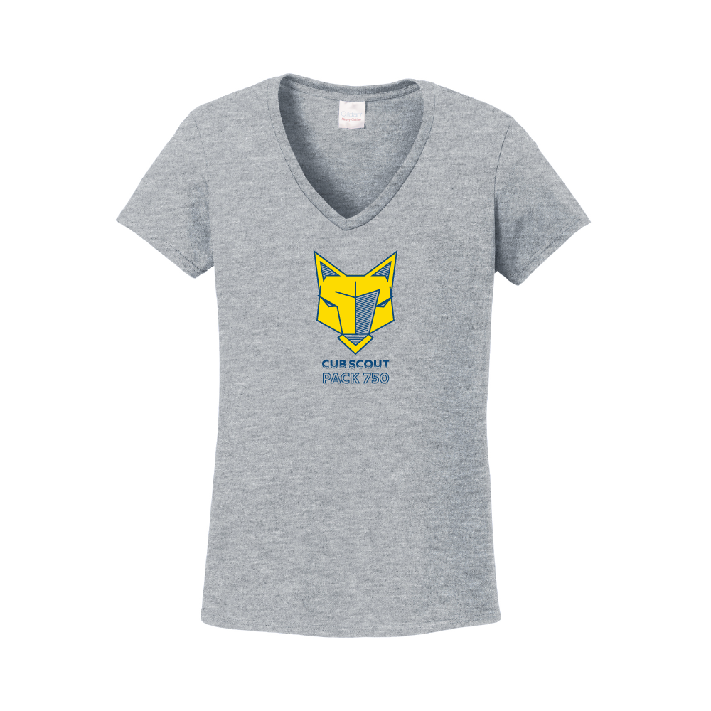 Pack 750 Ladies Essential V-Neck T-Shirt