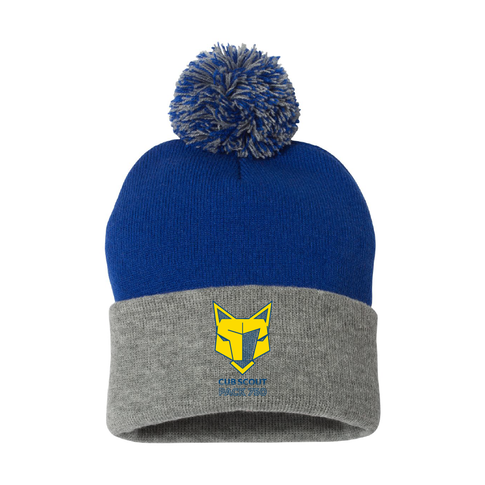 Pack 750 Pom-Pom Knit Beanie (4 Colors)