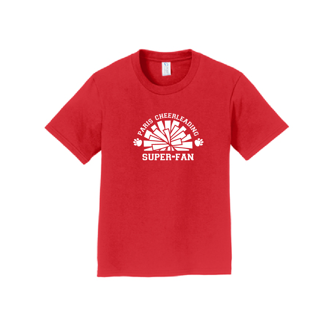 Paris School YOUTH Cheer Super Fan T