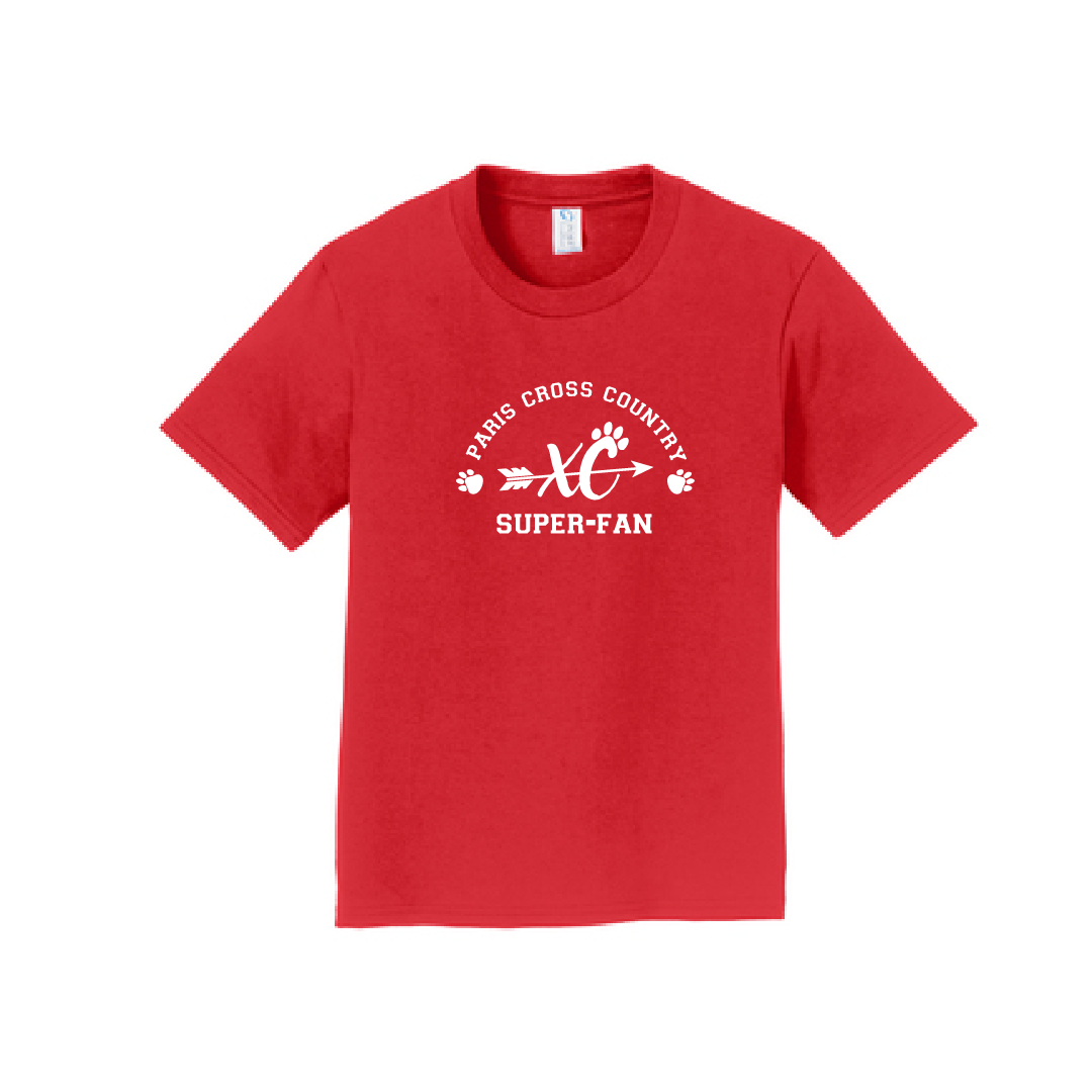 Paris School YOUTH Cross Country Super Fan T