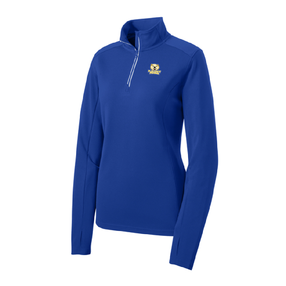 Pleasant Prairie Ladies Textured ¼ Zip