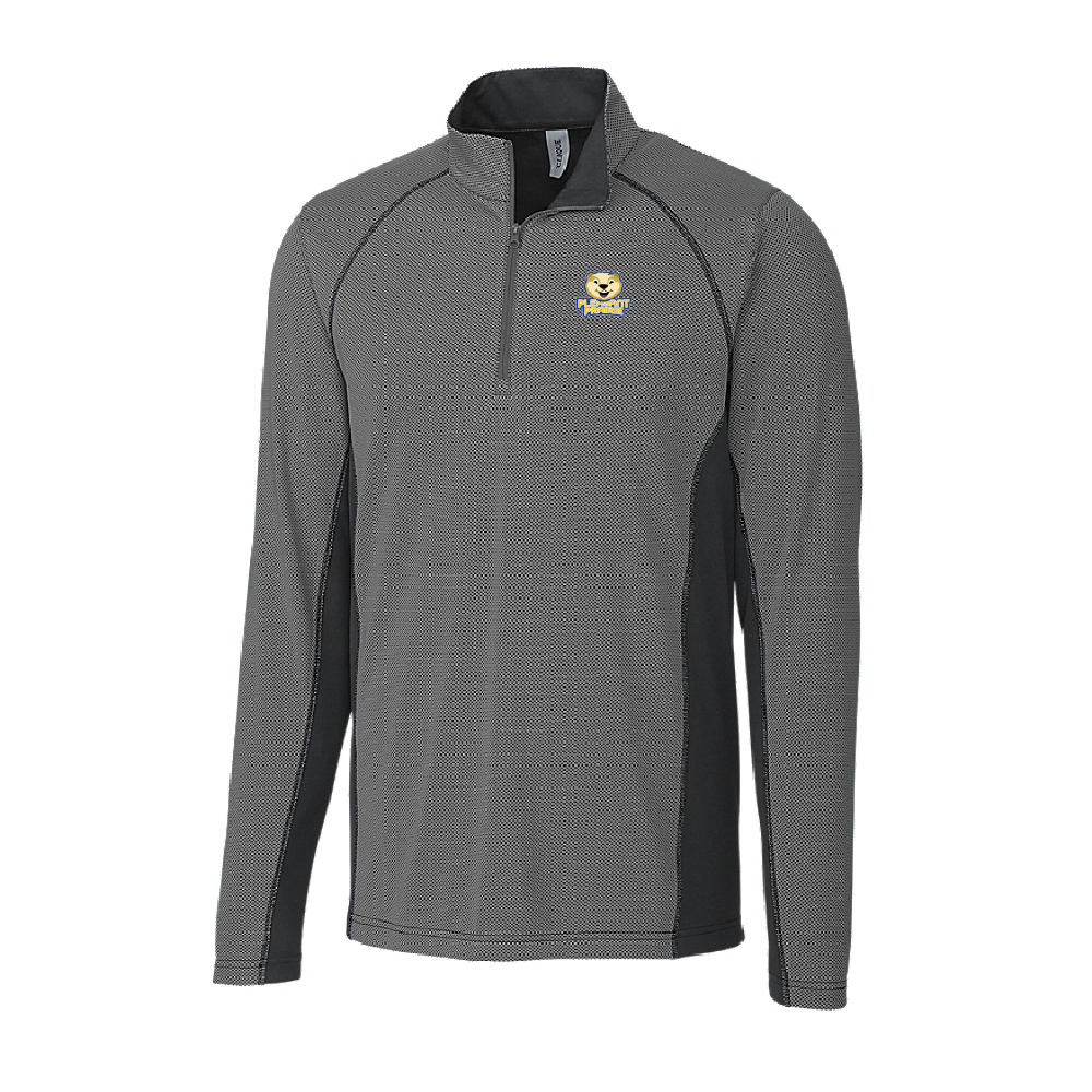 Pleasant Prairie Adult Half Zip Colorblock Tech Pullover