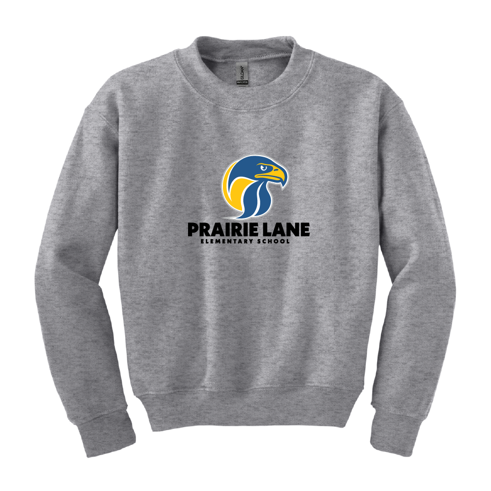 Prairie Lane YOUTH Crew Sweatshirt