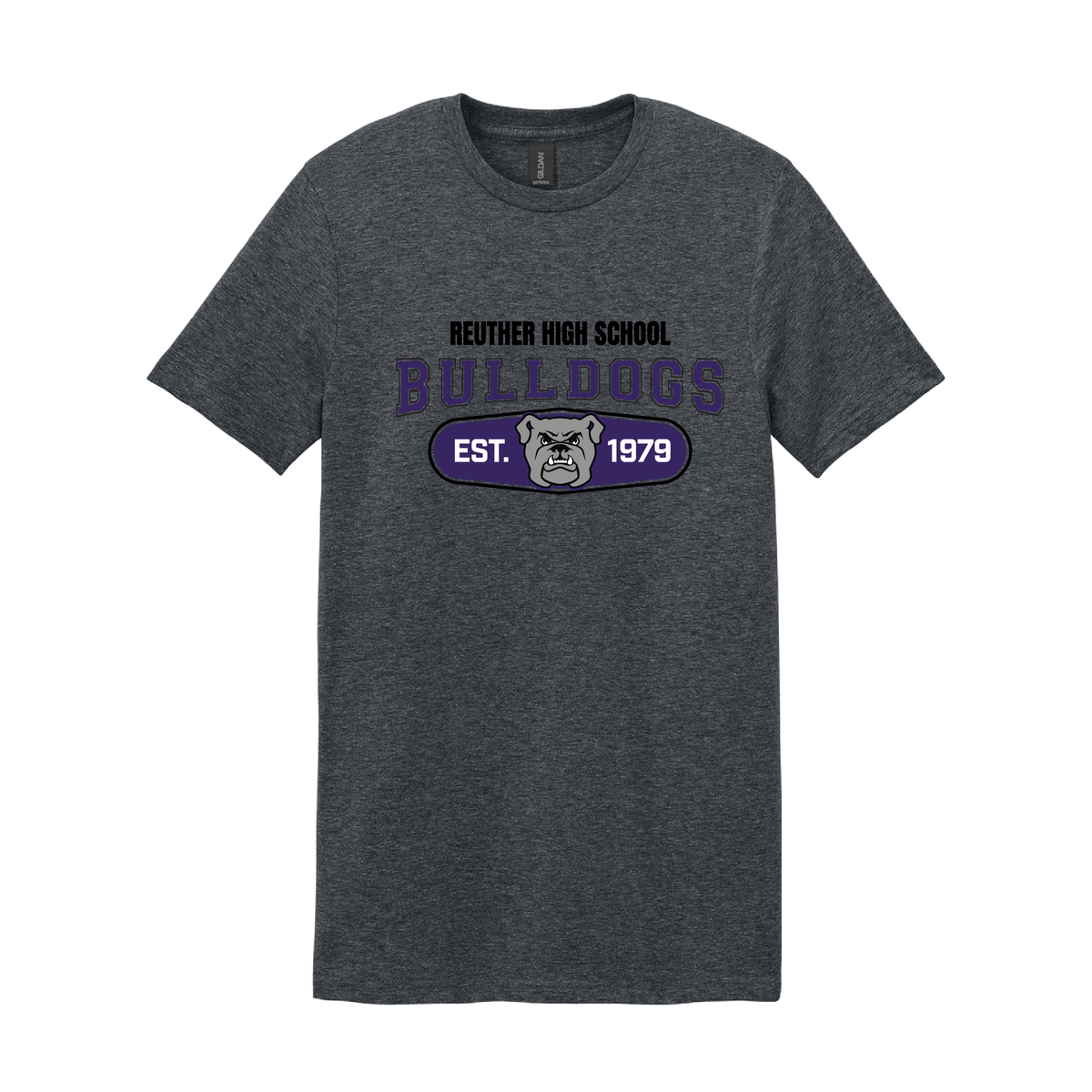 Reuther Bulldogs Original Adult Softstyle Tee