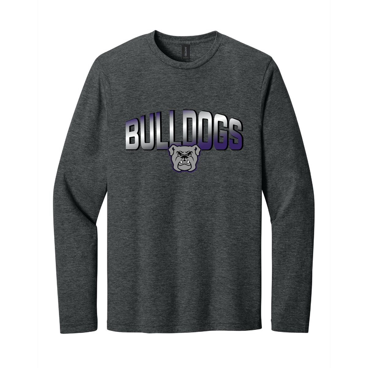 Reuther Bulldogs Adult Softstyle Long Sleeve Tee