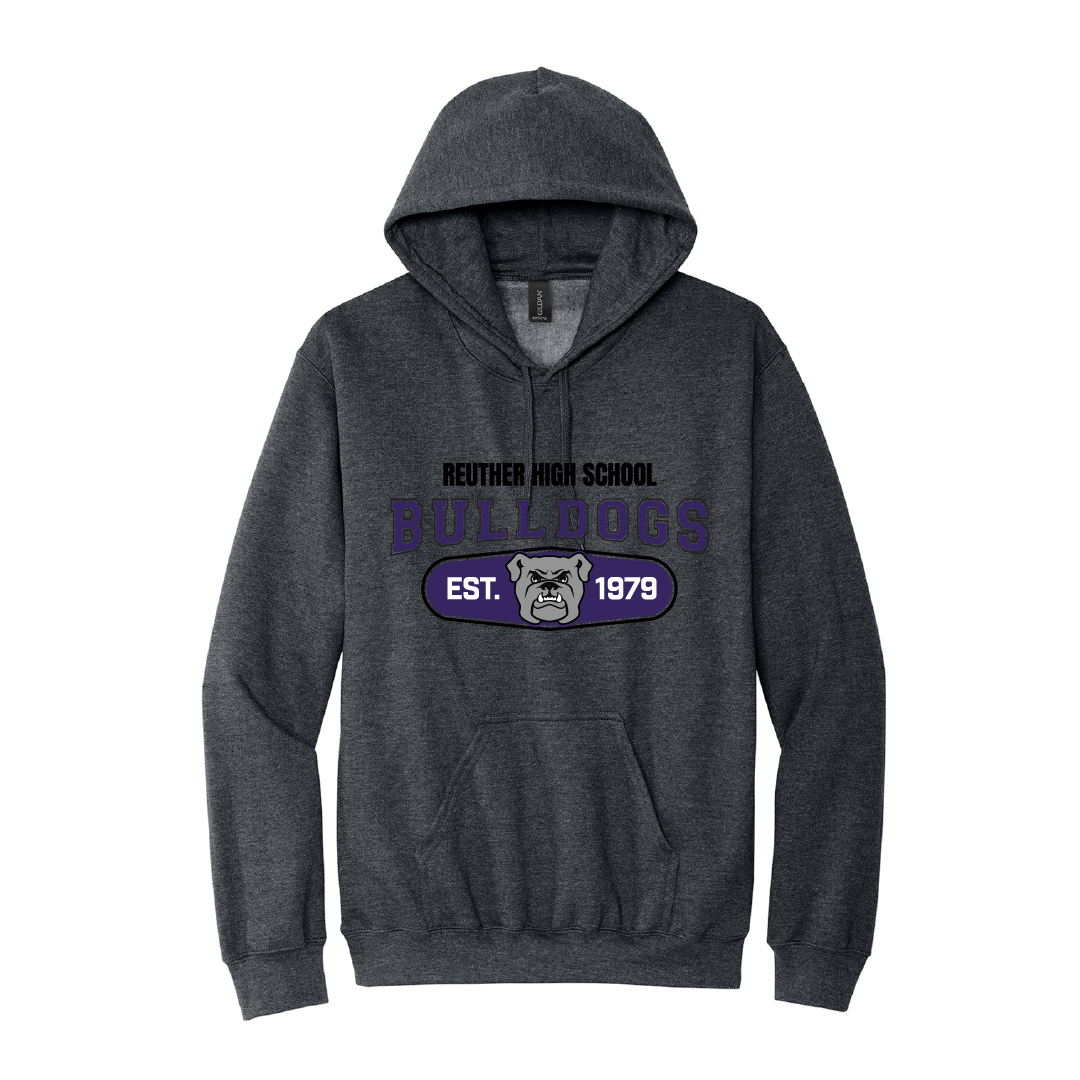 Reuther Bulldogs Original Adult Softstyle Hoodie