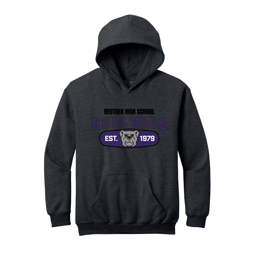 Reuther Bulldogs Original YOUTH Softstyle Hoodie