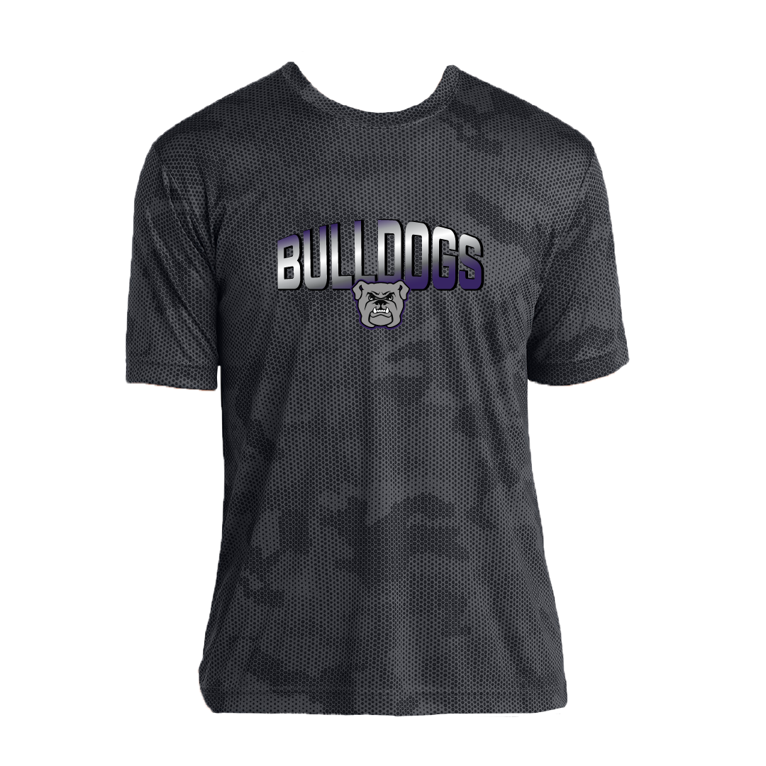 Reuther Bulldogs Adult CamoHex Tee