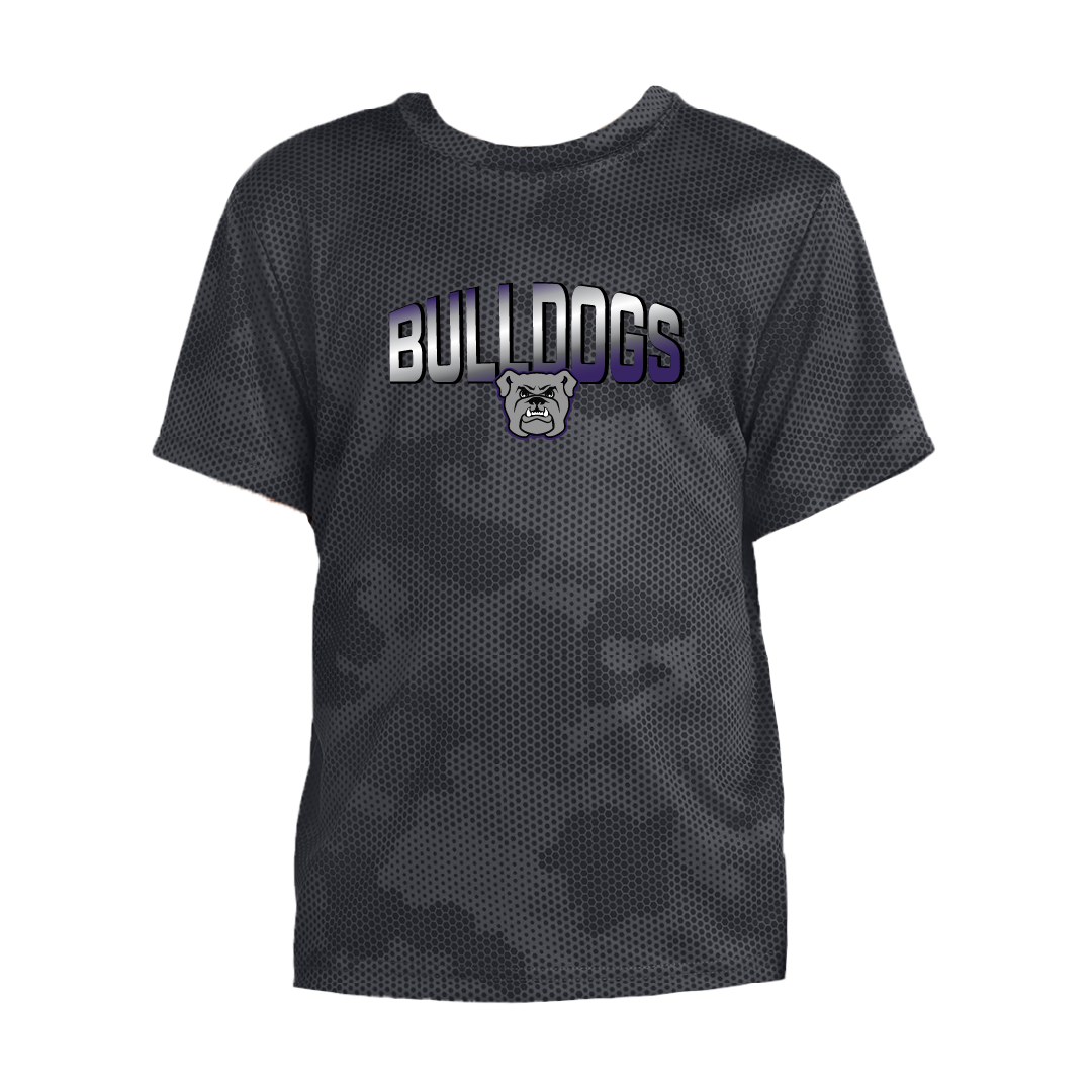 Reuther Bulldogs YOUTH CamoHex Tee