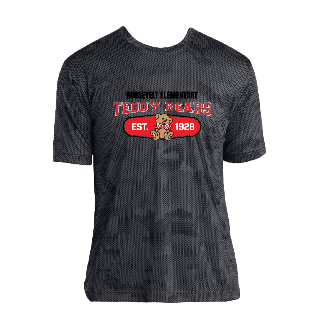 Roosevelt Teddys Original Adult CamoHex Tee