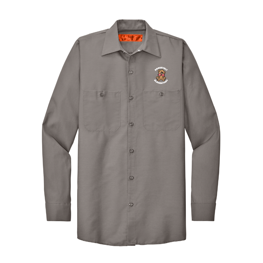 Roosevelt Long Sleeve Shop Shirt (2 colors)