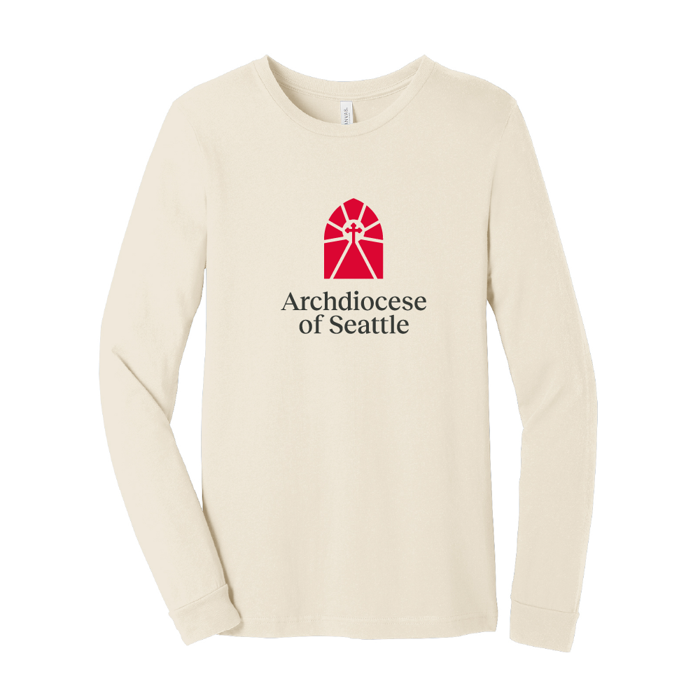 Archdiocese of Seattle Adult Jersey Long Sleeve Tee (4 colors)