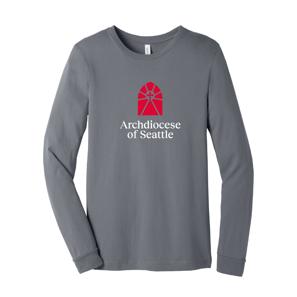 Archdiocese of Seattle Adult Jersey Long Sleeve Tee (4 colors)