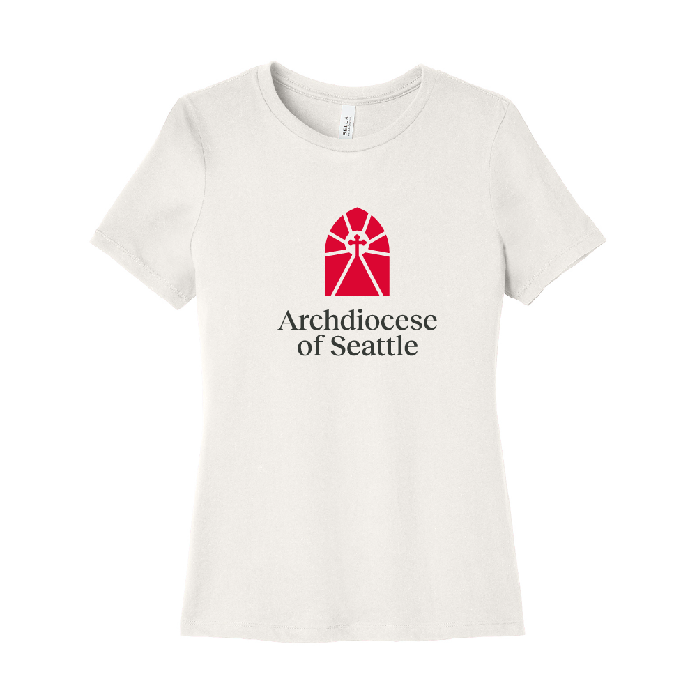 Archdiocese of Seattle Ladies Relaxed Jersey Tee (4 colors)