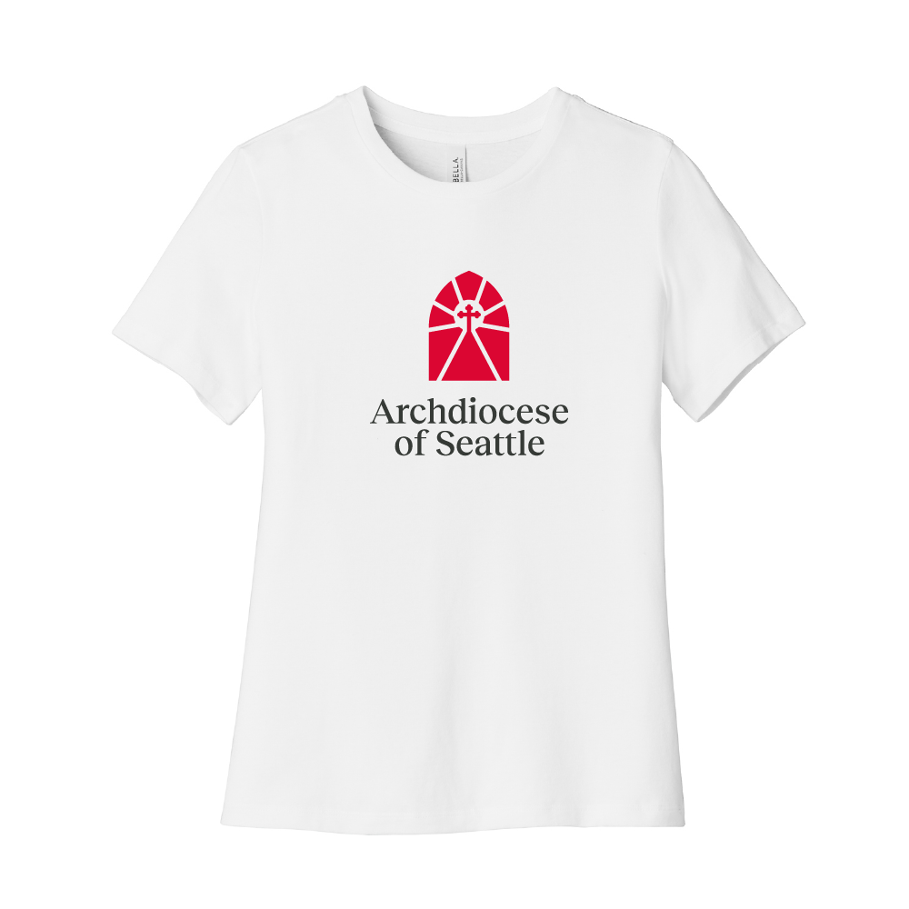 Archdiocese of Seattle Ladies Relaxed Jersey Tee (4 colors)